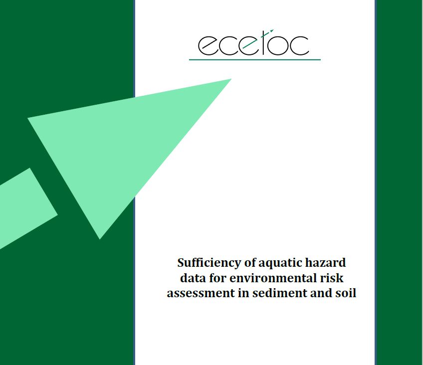 TR 134 – Sufficiency of aquatic hazard data for environmental risk assessment in sediment and soil