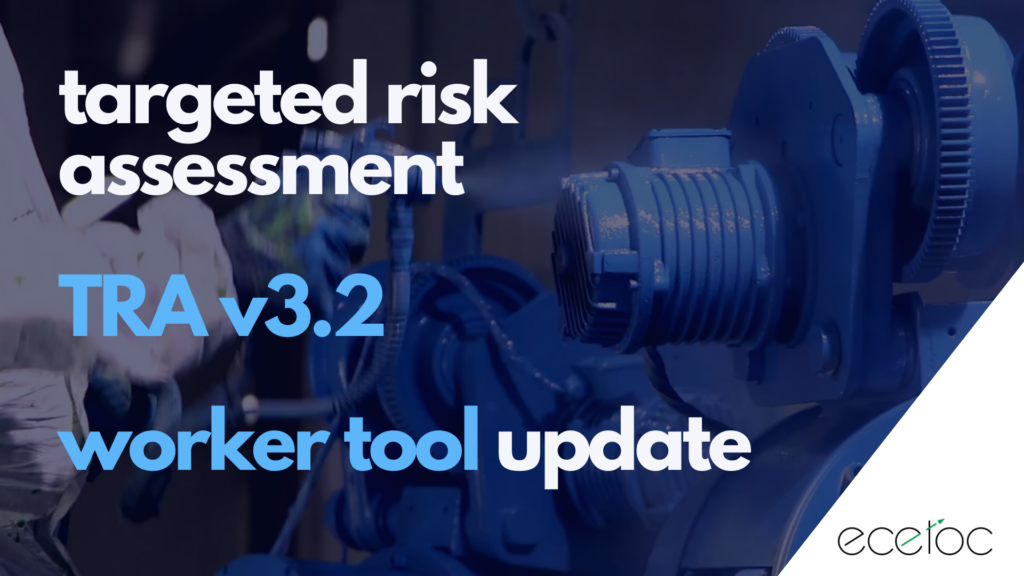 ECETOC releases Worker TRA Tool v3.2