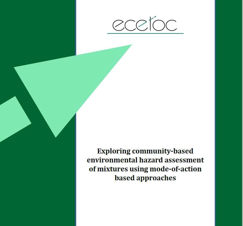 TR 135 – Exploring community-based environmental hazard assessment of mixtures using mode-of-action based approaches
