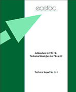 TR 124 – Addendum to TR114 : Technical Basis for the TRA v3.1