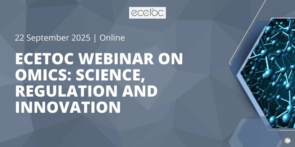 2025 Webinar on Omics: Science, Regulation and Innovation